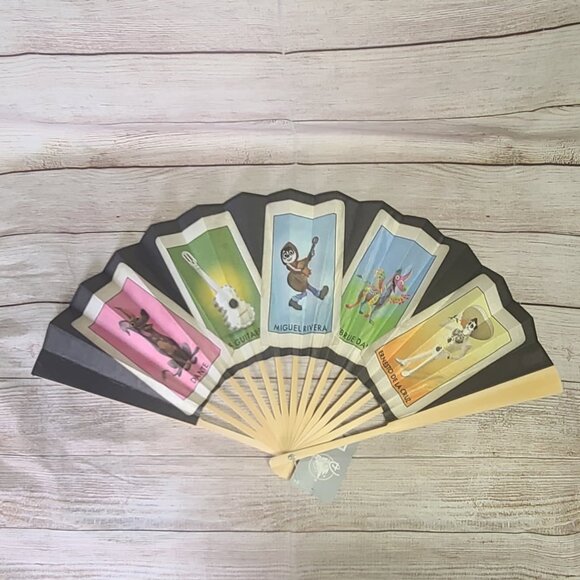 Disney Accessories - Disney Parks Folding Fan - Coco Day of the Day - NWT